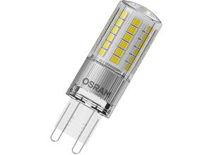 Image of OSRAM LED Pin Lampe mit G9 Sockel, Warmweiss (2700K), 4.8W, Ersatz für herkömmliche 48W-Lampe