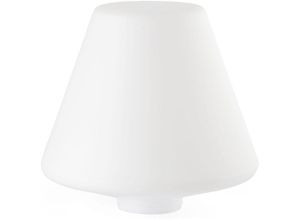 8421776022690 - Faro Barcelona - Faro Leuchtenabdeckung Trapezform 190 mm für Außenleuchte - white