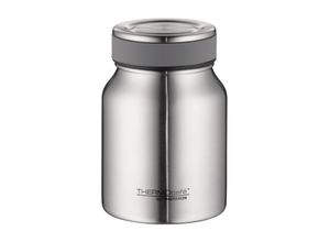 5010576959133 - Thermobehälter THERMOS ThermoCafé Lebensmittelaufbewahrungsbehälter Gr B H L 10 cm x 15 cm x 10 cm silberfarben (edelstahlfarben mattiert) Thermoschüsseln und Thermobehälter Lebensmittelaufbewahrungsbehälter 05 Liter