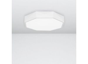 5212017424839 - Nova Luce - led Deckenleuchte Eben in Weiß 24W 1380lm - white