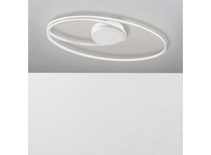 5212017411259 - Viareggio led Deckenlampe Geschwungen - Weiß Schwarz oder Chrom - Nova Luce