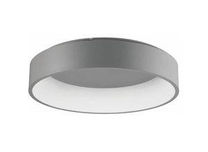 5212017401007 - Nova Luce - led Deckenleuchte Rando in Grau 42W 2700lm - grey