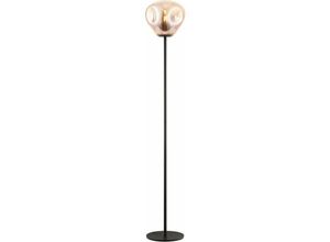 5056013661481 - Impex Lighting - Impex Nina 1 Licht Stehlampe Gold Schwarz