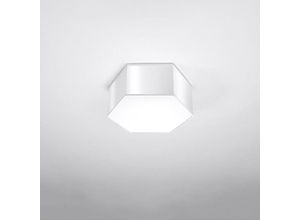 4066989026000 - Famlights - Deckenleuchte Sunny in Weiß E27 2-flammig 135mm - white