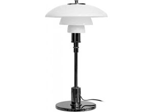 Image of Ph 4/3 lampe poul henningsen stahl Black chrome - Glas, Stahl, Metall - Black chrome