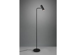 8055303003366 - Iperbriko - Marley Schwarze Stehlampe und zylindrischer Spot H151 Trio Lighting