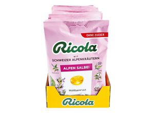 7610700945476 - Ricola Bonbons Alpensalbei ohne Zucker 75 g 18er Pack