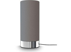 Image of Tischleuchte Stoff Touchlampe dimmbar Nachttisch Schreibtisch Wohnzimmer grau - 40