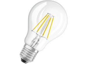 4058075330214 - Les - osram LED-Lampen klassische Kolbenform 40 Watts Ersatz E27 A-shape 2700 Kelvin Warm weiß Klares Glas 2-er Pack