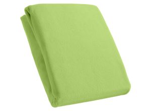 2100000792436 - Spannbetttuch Mikrofaser Fleece grün ca 160 x 200 cm 2100000792436 - Spannbetttuch Mikrofaser Fleece grün ca 160 x 200 cm
