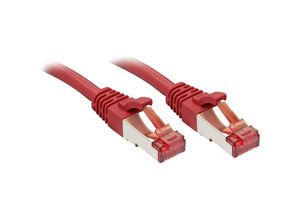 4002888477383 - Unbekannt - lindy 47738 RJ45 Netzwerkkabel Patchkabel cat 6 s ftp 1000 m Rot mit Rastnasenschutz 1 St