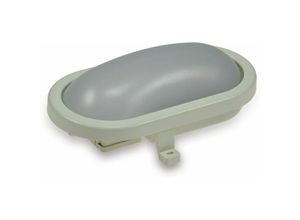 Image of LED-Oval-Leuchte 22266, eek: g, 12 w, 960 lm, 3000 k, 216 mm, grau - Chilitec