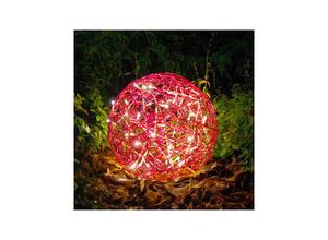 4058151999151 - Star Trading - LED-3D-Kugel Galax Fun Fuchsia Alu 30 cm