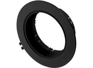 8445044125661 - Efectoled - Downlight-Ring Einbau Rund Schwenkbar für GU10 AR111 LED-Glühbirne Schnitt Ø135 mm Schwarz 8445044125661 - Efectoled - Downlight-Ring Einbau Rund Schwenkbar für GU10 AR111 LED-Glühbirne Schnitt Ø135 mm Schwarz