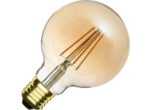 8445044144655 - Efectoled - LED-Glühbirne Filament E27 6W 600 lm G95 Gold 2200K Warmweiß No Flicker