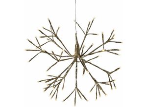 7391482051370 - Star Trading - 3D-LED-HängesternFirework 64 warmwhite led gold ca 40x40 cm