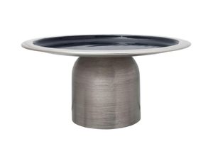 4063074443599 - Kuchenplatte Art Deco 325 Silber   Dunkelblau