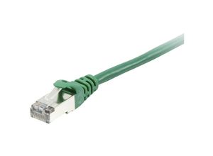 4015867107546 - 605549 RJ45 Netzwerkkabel Patchkabel cat 6 s ftp 2000 m Grün vergoldete Steckkontakte 1 St - Equip