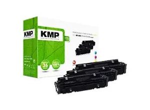 4113243743637 - H-T242XCMY Toner Kombi-Pack ersetzt HP HP 410X (CF411X CF413X CF412X) Cyan Magenta Gelb 5000 Seiten Kompatibel Toner Kombi-Pack