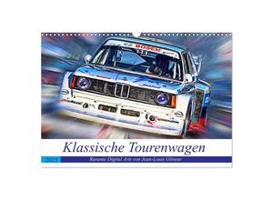 Image of Klassische Tourenwagen - Rasante Digital Arts von Jean-Louis Glineur (Wandkalender 2025 DIN A3 quer), CALVENDO Monatskalender