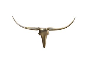 4250950210110 - Wanddekoration Geweih Bull L 125 cm Aluminium golden