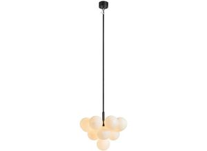 7330024587991 - Markslojdlighting - Markslojd merlot Deckenpendelleuchte 13 Globe Light Schwarz Weiß