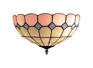 8435763148485 - Fijalo - Deckenlampe an der Decke mit Tiffany -Lampenschirm -Durchmesser 45 cm New Yorker Serie enthält nicht die zu versammeln