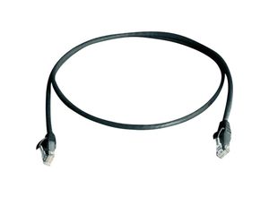 4018359430542 - L00006A0338 RJ45 Netzwerkkabel Patchkabel cat 6 u utp 2500 m Schwarz Flammwidrig Halo - Telegärtner