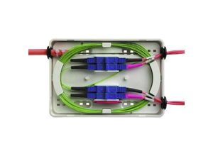 4018359271985 - Telegärtner Micro-Spleißbox 4 x SC Duplex Kupplung