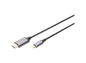 4016032465072 - Assmann Electronic Components - digitus usb-c™ - hdmi® Video-Adapterkabel uhd 4K   30 Hz (DA-70821)