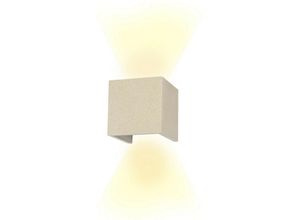 8435153271090 - Inspired Lighting - Inspired Mantra Taos Wandleuchte 12 w led 3000 k 1100 lm IP65 Weißzement 3 Jahre Garantie