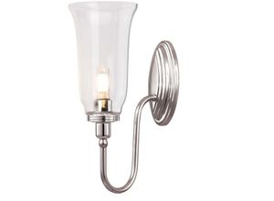 Image of Wandlampe Spiegelleuchte Lampe led Glas Badezimmerleuchte Flurlampe silber IP44