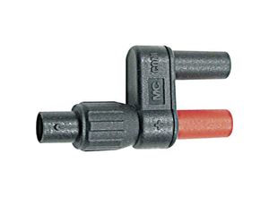 4016138189261 - Multi Contact - Stäubli XF-BB 4 Messadapter BNC-Buchse - Buchse 4 mm berührungssicher Schwarz Rot