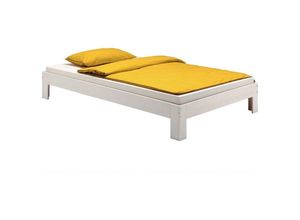 4016787728262 - - Futonbett Thomas 140 x 190 cm weiß