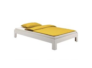 4016787728064 - - Futonbett Thomas 90 x 200 cm weiß lackiert