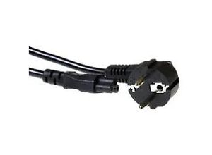 8716065113877 - Power Kabel Netzstecker CEE7 7 Stecker (gewinkelt) - C5 Schwarz 3 m 8716065113877 - Power Kabel Netzstecker CEE7 7 Stecker (gewinkelt) - C5 Schwarz 3 m