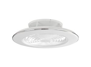 8435153274930 - Inspired Lighting - Mantra Alisio Mini Dimmbare LED-Deckenleuchte und 30 w DC-Lüfter weiß Fernbedienung