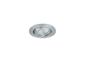 4250047797838 - LED-Einbaustrahler 6W 3000K a++ 650lm alu mt 1LED IP65 38° 12353253 - Brumberg