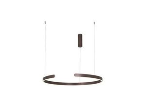 5213010011323 - Larissa Lighting - Ilio Deckenpendelleuchte 40W 3000K Aluminium Kaffee gebürstet