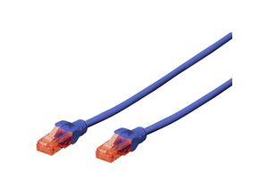 4016032387688 - DK-1617-010 B RJ45 Netzwerkkabel Patchkabel cat 6 u utp 100 m Blau Halogenfrei verdrillte - Digitus