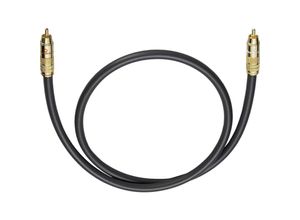 4003635245026 - Cinch Audio Anschlusskabel [1x Cinch-Stecker - 1x Cinch-Stecker] 200 m Anthrazit vergoldete Steckkontakte NF 214 SUB