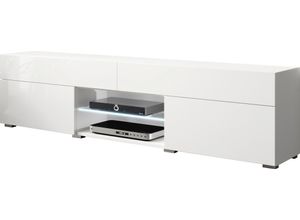 4067602899933 - Lowboard INOSIGN Carrera Sideboards Gr B H T 180 cm x 454 cm x 33 cm matt-hochglanz 2 weiß (weiß hochglanz) Lowboards Breite 180 cm 4067602899933 - Lowboard INOSIGN Carrera Sideboards Gr B H T 180 cm x 454 cm x 33 cm matt-hochglanz 2 weiß (weiß hochglanz) Lowboards Breite 180 cm