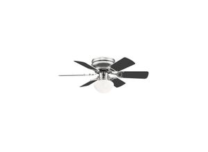 4059157147942 - Leiser Decken Ventilator Zugschalter Leuchte Kühler Wärmer Lüfter Lampe 3-Stufen Flügel wendbar anthrazit weiß