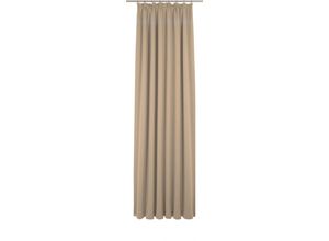 4004567486150 - Vorhang WIRTH Wiessee Gardinen Gr 345 cm Kräuselband 150 cm beige (natur) Landhaus Gardinen nach Maß