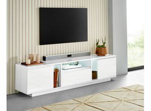 4068222555841 - TV-Board INOSIGN Elegant Sideboards Gr B H T 1802 cm x 40 cm x 40 cm weiß TV-Lowboards Breite ca 180 cm