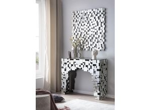 4251744807561 - Wandspiegel SALESFEVER Spiegel Gr B H T 102 cm x 100 cm x 25 cm silberfarben (silber verspiegelt) Wandspiegel Spiegel Mosaikdesign aus Spiegelglasquadraten 4251744807561 - Wandspiegel SALESFEVER Spiegel Gr B H T 102 cm x 100 cm x 25 cm silberfarben (silber verspiegelt) Wandspiegel Spiegel Mosaikdesign aus Spiegelglasquadraten