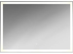 4002177575233 - LED-Lichtspiegel JOKEY Xania silber (silberfarben) Spiegel Spiegelglas 100x70cm