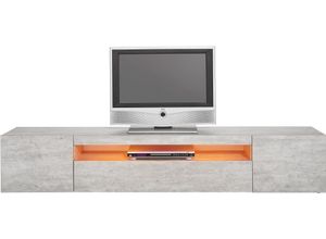 4068222555599 - Lowboard INOSIGN Egypt Sideboards Gr B H T 200 cm x 36 cm x 40 cm grau (beton optik matt) Lowboards Breite 200 cm 4068222555599 - Lowboard INOSIGN Egypt Sideboards Gr B H T 200 cm x 36 cm x 40 cm grau (beton optik matt) Lowboards Breite 200 cm