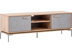 4027181115046 - Lowboard LOOKS BY WOLFGANG JOOP Looks Sideboards Gr B H T 1546 cm x 537 cm x 450 cm grau (eiche landhausfarben feel grey) Lowboards Breite 1546 cm