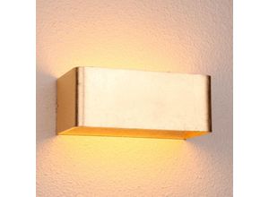 3611839015942 - Kosilum - Goldene klappbare led Wandleuchte - 20 cm - Quadra